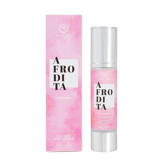 Locion de Piel de Seda Afrodita Sin Lilial 50 ml - SECRET PLAY