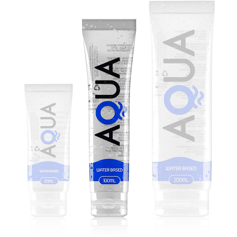 LUBRICANTE BASE DE AGUA 50ml / 100ml / 200ml - AQUA QUALITY