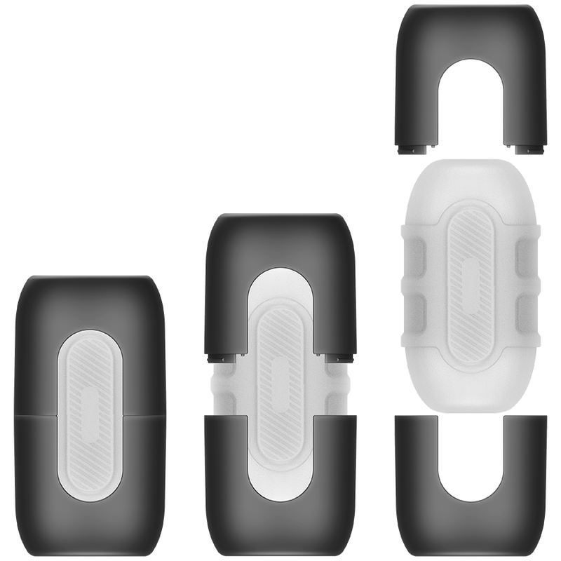 Masturbador Masculino Turbo Doble BOCA/VAGINA - JAMYJOB