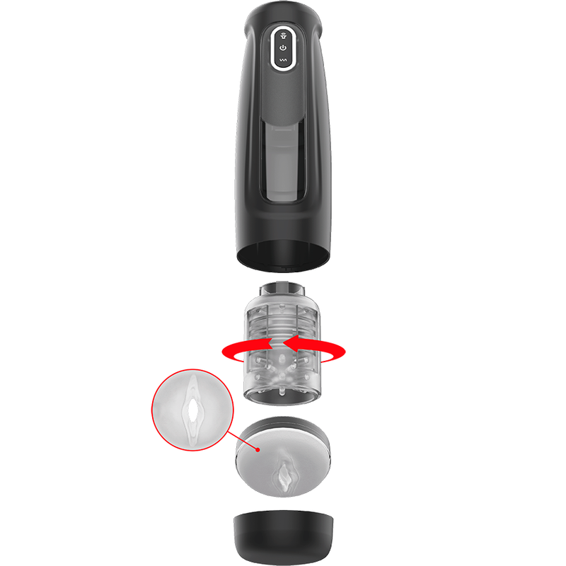 MASTURBADOR TORNADO 360 ROTATE TECH - JAMYJOB