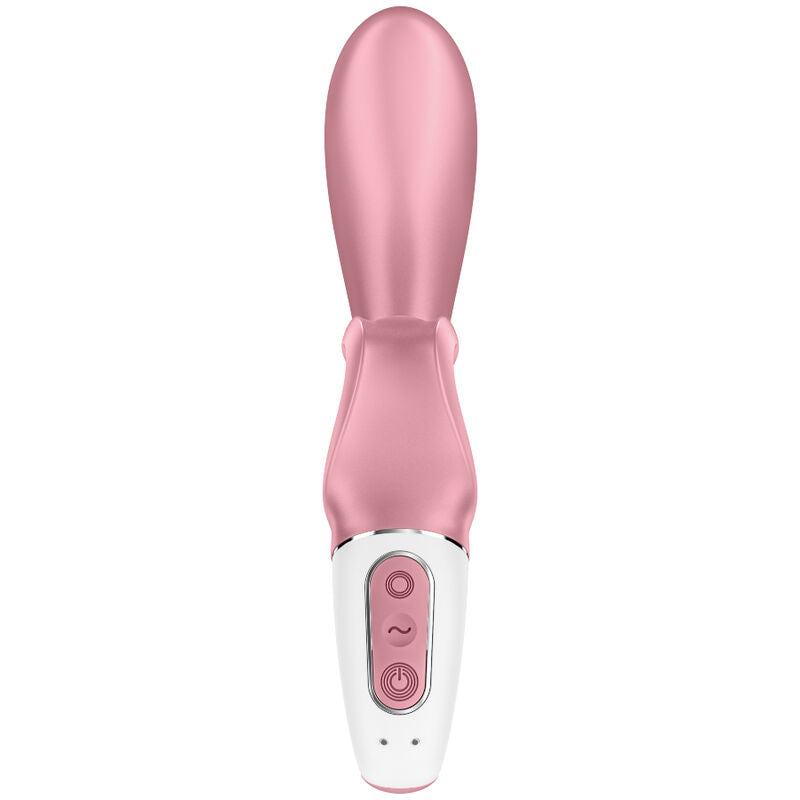SATISFYER - HUG ME VIBRADOR RABBIT APP ROSA / AZUL