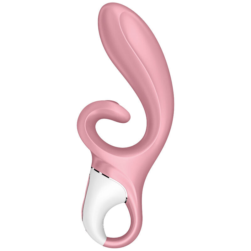 SATISFYER - HUG ME VIBRADOR RABBIT APP ROSA / AZUL
