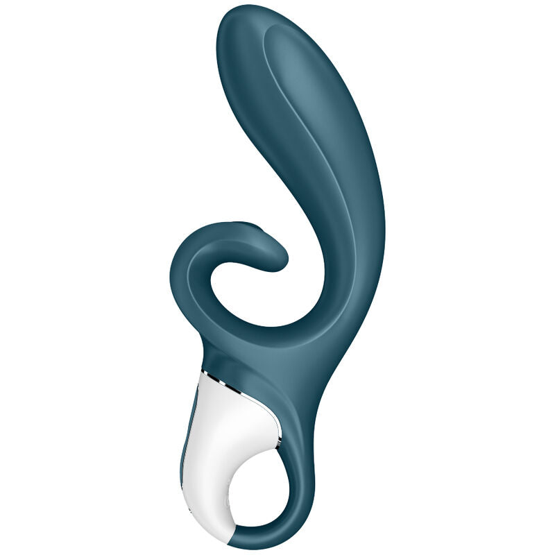 SATISFYER - HUG ME VIBRADOR RABBIT APP ROSA / AZUL