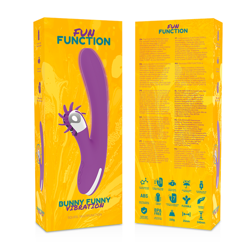 VIBRADOR BUNNY FUNNY VIBRATION 2.0 - FUN FUNCTION