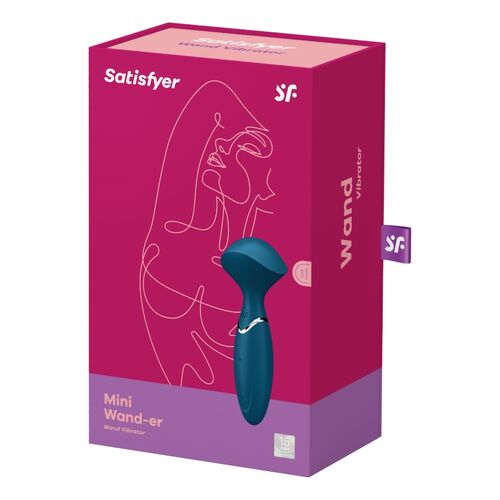 SATISFYER - MINI WOND-ER AZUL - SATISFYER