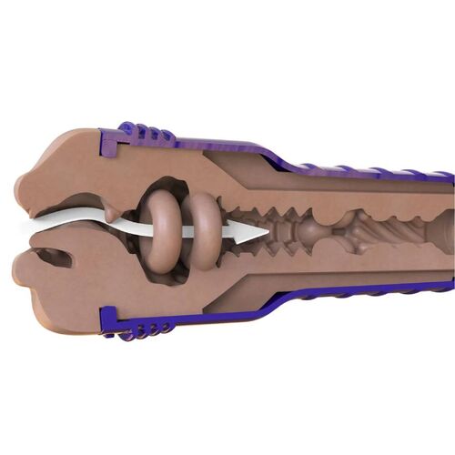 BOCA MASTURBADOR BLOW LM FLESH RP - FLESHLIGHT BOOST