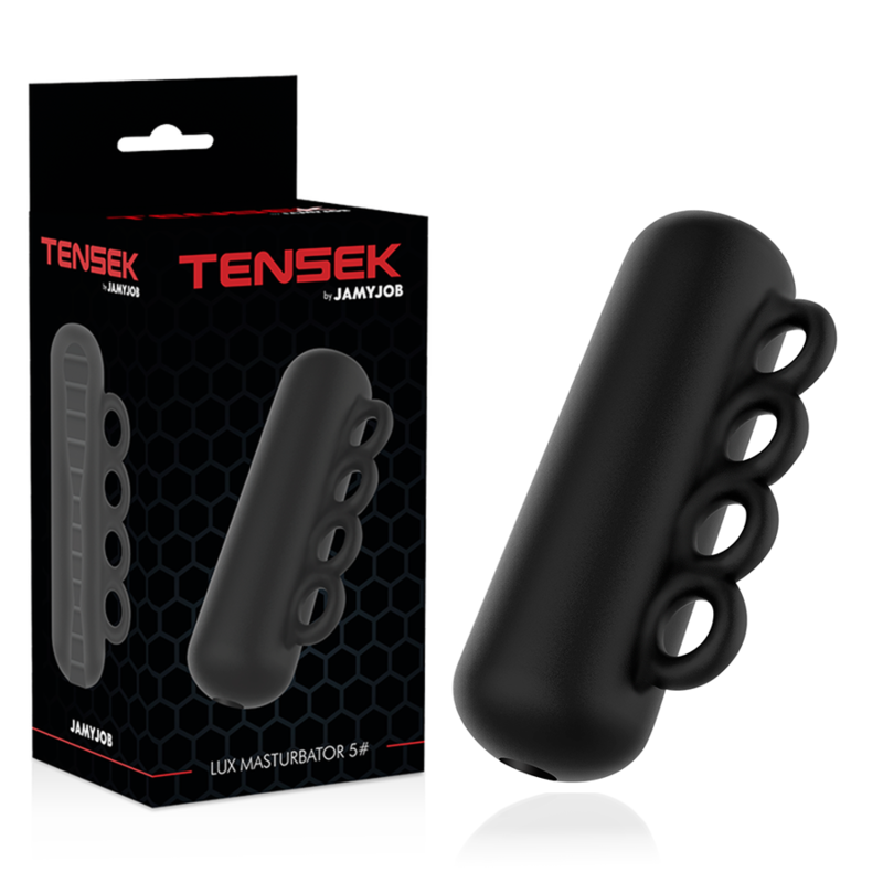 MASTURBADOR EXTREME TENSEK 5 NEGRO - JAMYJOB