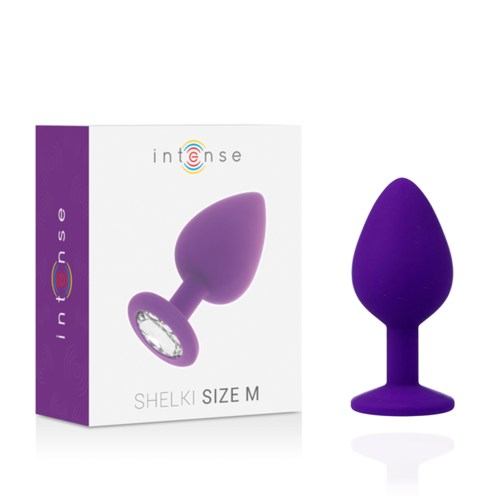 PLUG ANAL SHELKI LILA TALLA S / M / L - INTENSE