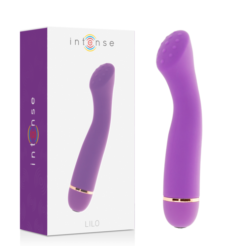 ESTIMULADOR LILO 20 SPEEDS SILICONE LILA PUNTO G - INTENSE