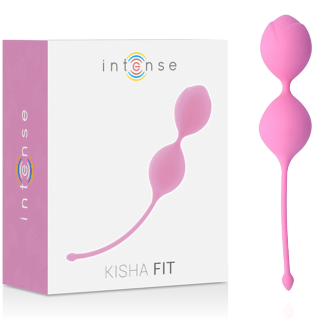 BOLAS KEGEL KISHA FIT SILICONE 84g LILA / FUCHSIA / ROSA - INTENSE