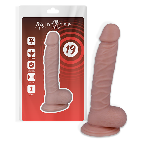PENE REALÍSTICO 20 CM -O- 3.1 CM - INTENSE