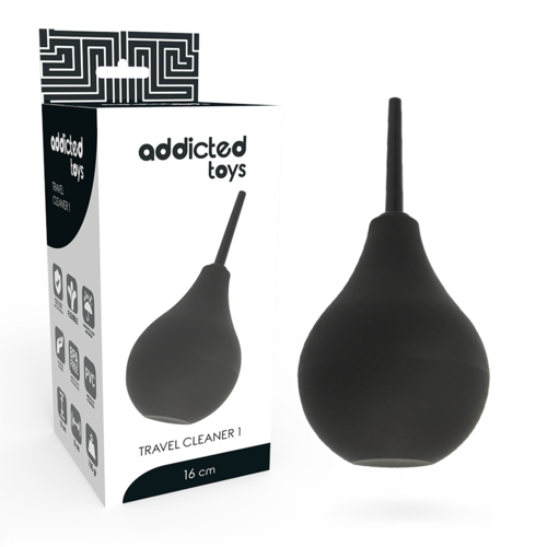LIMPIADOR ANAL NEGRO - ADDICTED TOYS