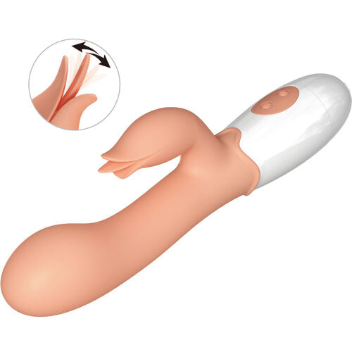 Vibrador Bloody Mary Doble estimulación con 2 Motores y 30 Funciones PILA - PRETTY LOVE