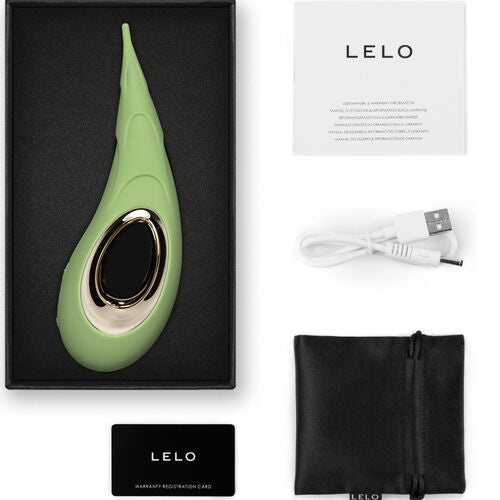 ESTIMULADOR DE CLÍTORIS DOT CRUISE NARANJA / AMARILLO / VERDE - LELO