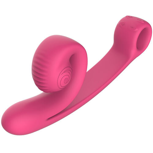 VIBRADOR CURVE MORADO / NEGRO / ROSA / NARANJA - SNAIL VIBE