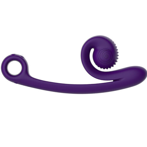 VIBRADOR CURVE MORADO / NEGRO / ROSA / NARANJA - SNAIL VIBE