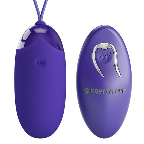 BERGER YOUTH HUEVO VIBRADOR CONTROL REMOTO VIOLETA - PRETTY LOVE -