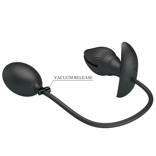 PLUG ANAL INFLABLE & RECARGABLE - PRETTY LOVE