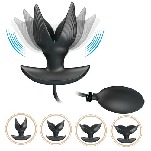PLUG ANAL INFLABLE & RECARGABLE - PRETTY LOVE