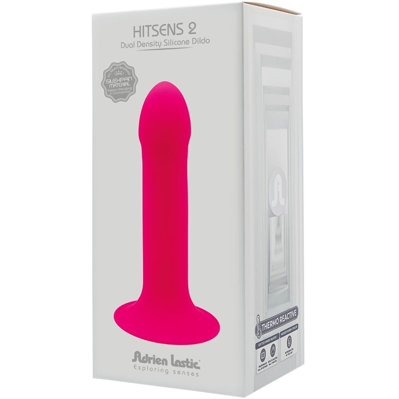 HITSENS 2 DILDO SILICONA ROSA - ADRIEN LASTIC