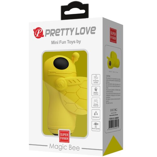 ESTIMULADOR MINI FUN TOYS BY MAGIC BEE VIBRADOR & TAPPING - PRETTY LOVE