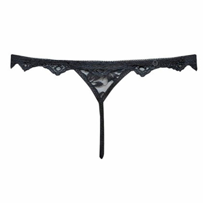 BELITA SUJETADOR + PANTY + LIGUERO NEGRO TALLA L/XL - LIVCO CORSETTI FASHION