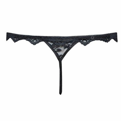 BELITA SUJETADOR + PANTY + LIGUERO NEGRO TALLA L/XL - LIVCO CORSETTI FASHION