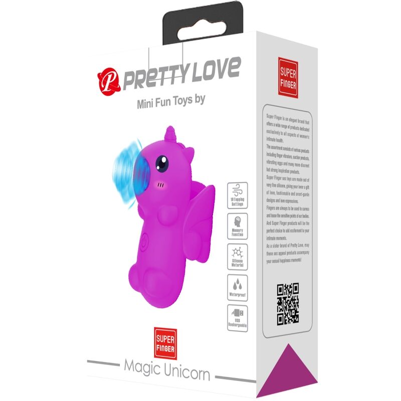 ESTIMULADOR MINI FUN TOYS BY MAGIC UNICORN SUCCIONADOR - PRETTY LOVE