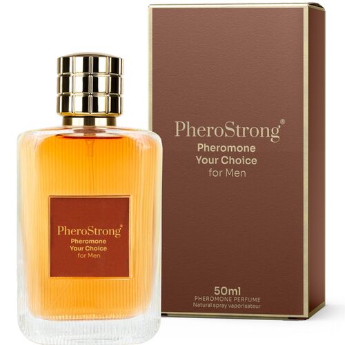 PERFUME CON FEROMONAS YOUR CHOICE PARA HOMBRE 50 ML - PHEROSTRONG