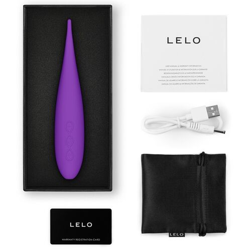 ESTIMULADOR DOT TRAVEL DE CLÍTORIS MORADO / ROSA - LELO