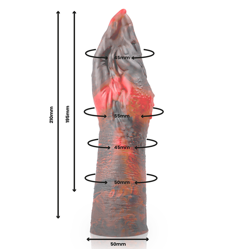 DILDO LILITH DEMONIO MALIGNO TALLA S / M / L - EPIC