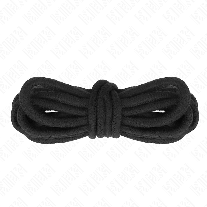 CUERDA DE ALGODÓN 10 METROS NEGRO - KINK