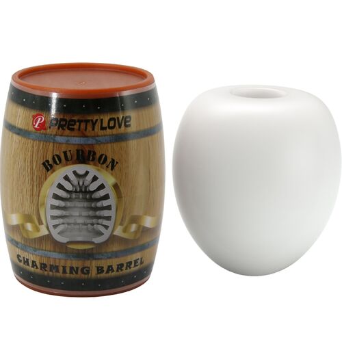 MASTURBADOR MASCULINO HUEVO BLANCO MODELO 2 - PRETTY LOVE