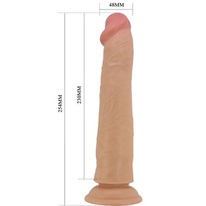 Sharife Dildo con Piel Deslizante-Retractil 25 cm - PRETTY LOVE