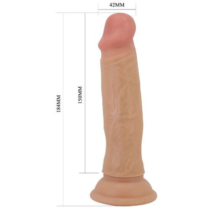 Dildo QUENTIN con Piel Deslizante 18cm - PRETTY LOVE