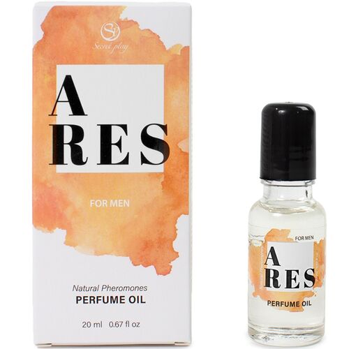 ARES PERFUME NATURAL FEROMONAS EN ACEITE PARA HOMBRE 20 ML - SECRETPLAY -