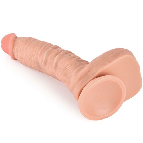 DILDO CLAUDE REALÍSTICO DOBLE DENSIDAD 16,5 CM - XISE