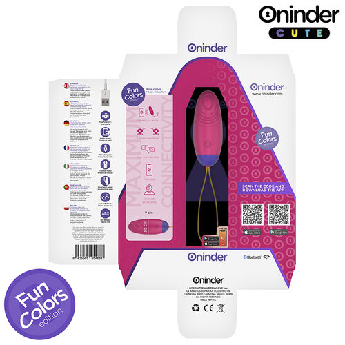 HUEVO LOVE PLEASURE VIBRO-WAVE TAPPING SILICONA - APP MUNDIAL GRATUITA - ONINDER CUTE