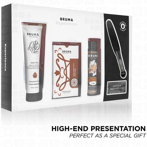 KIT TENTACIÓN DULCE TARTA AMERICANA VIBRO-ORGÁSMICA - BRUMA