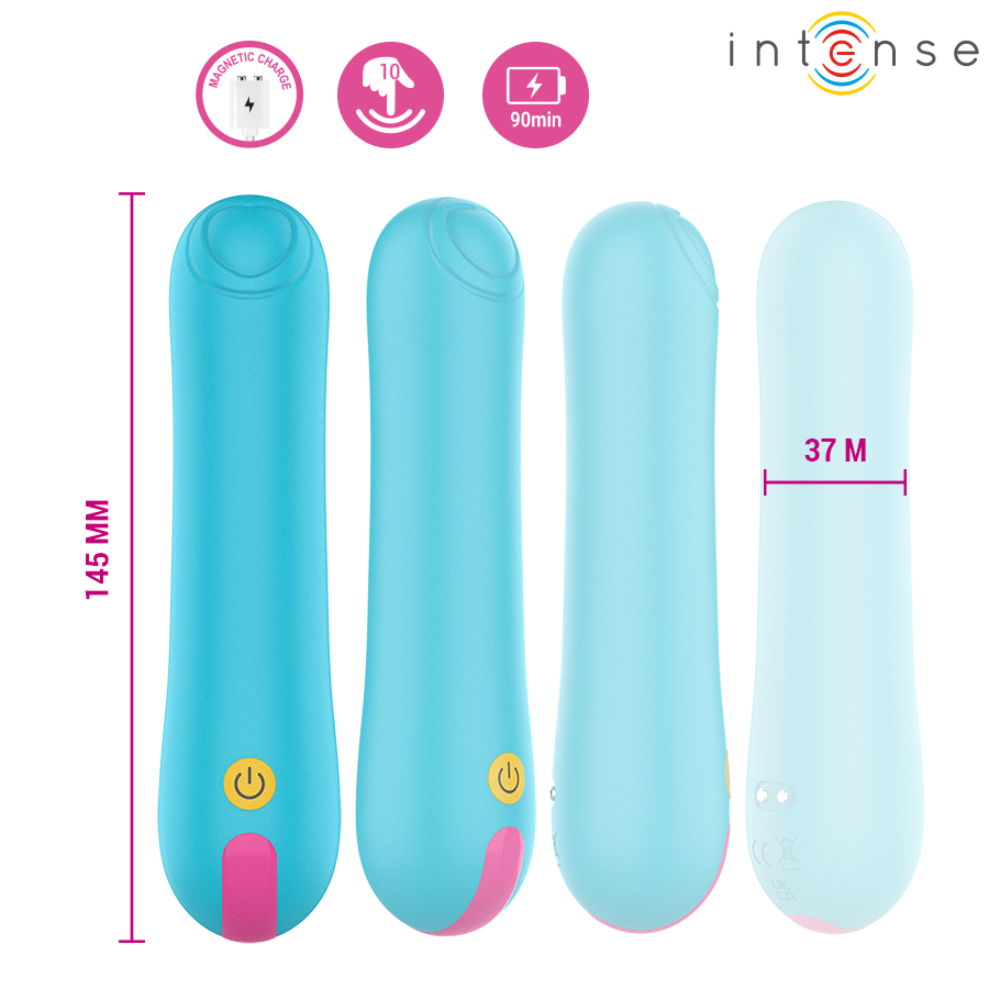 VIBRADOR CLAUDIA PENETRACIÓN CON GOLPETEO RÍTMICO PUNTO G - INTENSE
