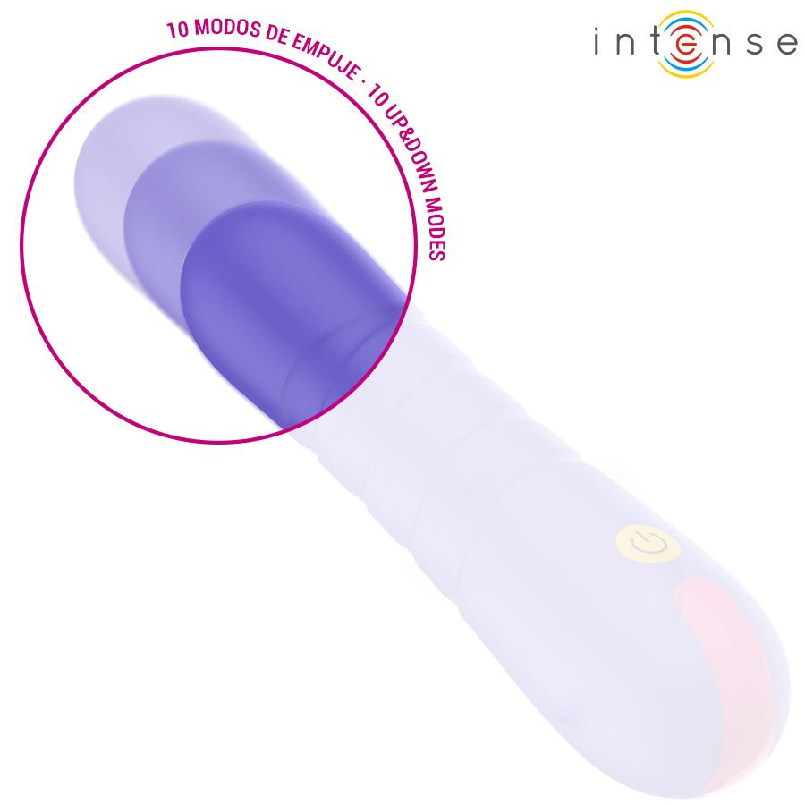 VIBRADOR STELLA PENETRACIÓN DE EMPUJE UP DOWN - INTENSE