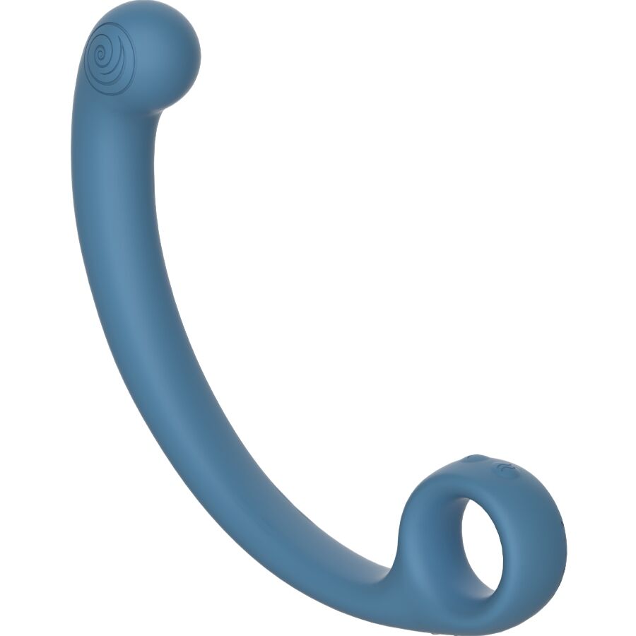 VARITA AXI DE MASAJE VIBRADORA OUNTO P, C Y G. AZUL / NEGRO - SNAIL VIBE