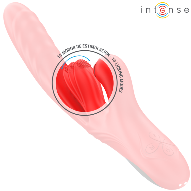 VIBRADOR KAROL MULTIFUNCIÓN EMPUJE & SUCCION & ESTIMULACIÓN - INTENSE