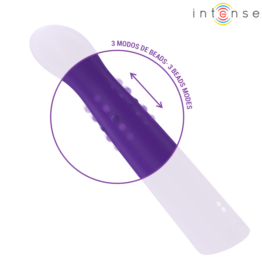 VIBRADOR HELENA UP & DOWN MODO BEADS 13,5 CM - INTENSE