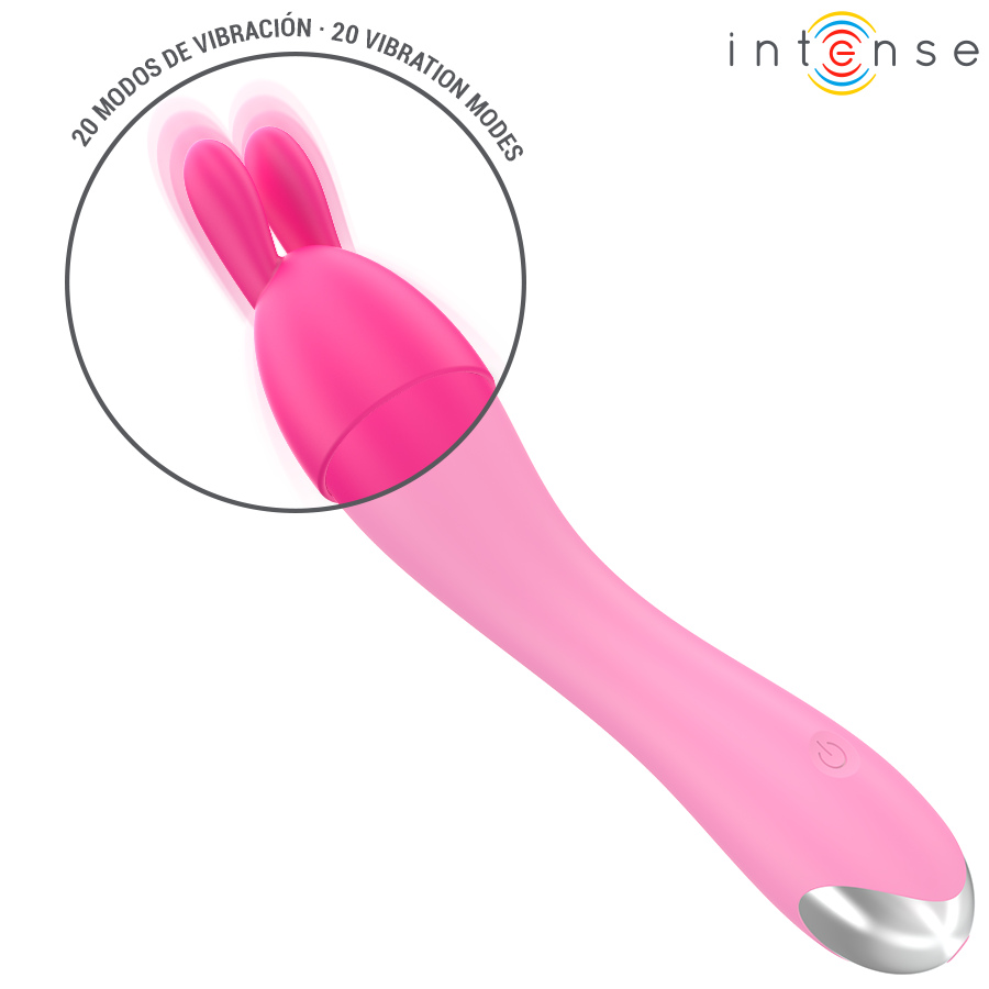 VIBRADOR CHER 20 PATRONES CON CABEZALES INTERCAMBIABLES - INTENSE
