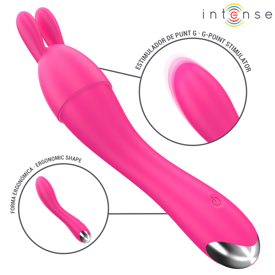 VIBRADOR CHER 20 PATRONES CON CABEZALES INTERCAMBIABLES - INTENSE