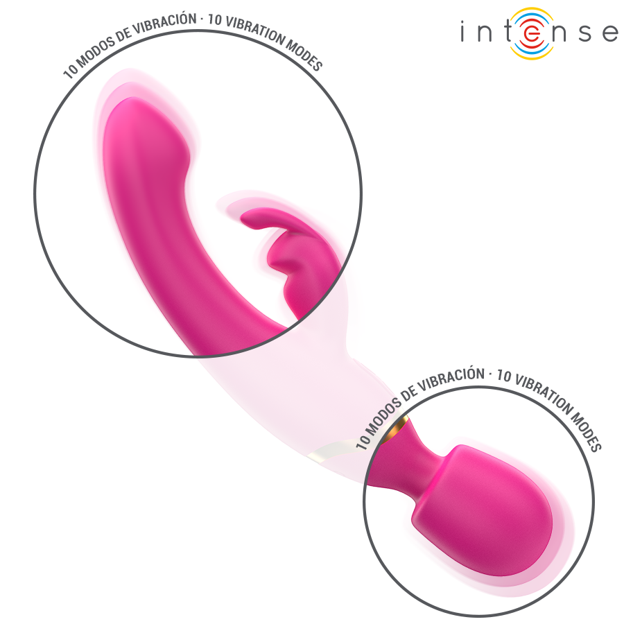 VIBRADOR WINONA DOBLE RABBIT & WAND - INTENSE