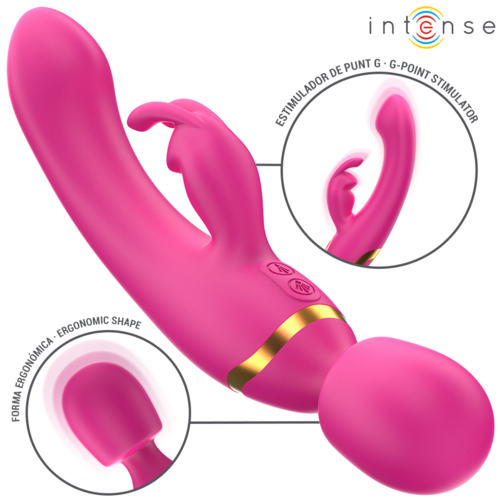 VIBRADOR WINONA DOBLE RABBIT & WAND - INTENSE