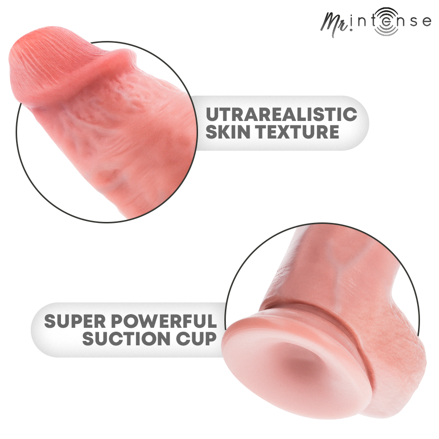 DILDO EXTRABIG SPENCER SILICONA 28 CM -Ø- 7.3 CM - MR INTENSE