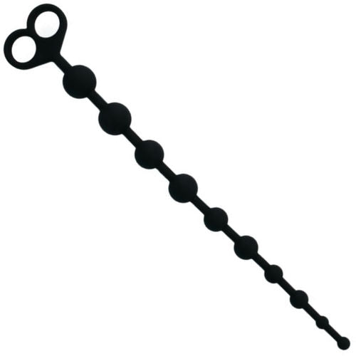 BOLAS JAIDEN ANAL BEADS NEGRO / LILA - INTENSE